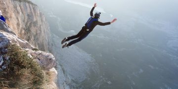 The Thrills and Perils of Ultra-Low BASE Jumping