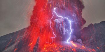 The Formation Mechanisms of Volcanic Thunderstorms